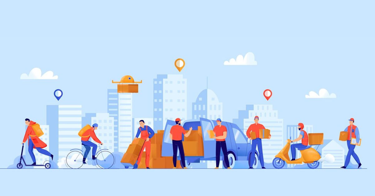 movimiento urbano de mercancías