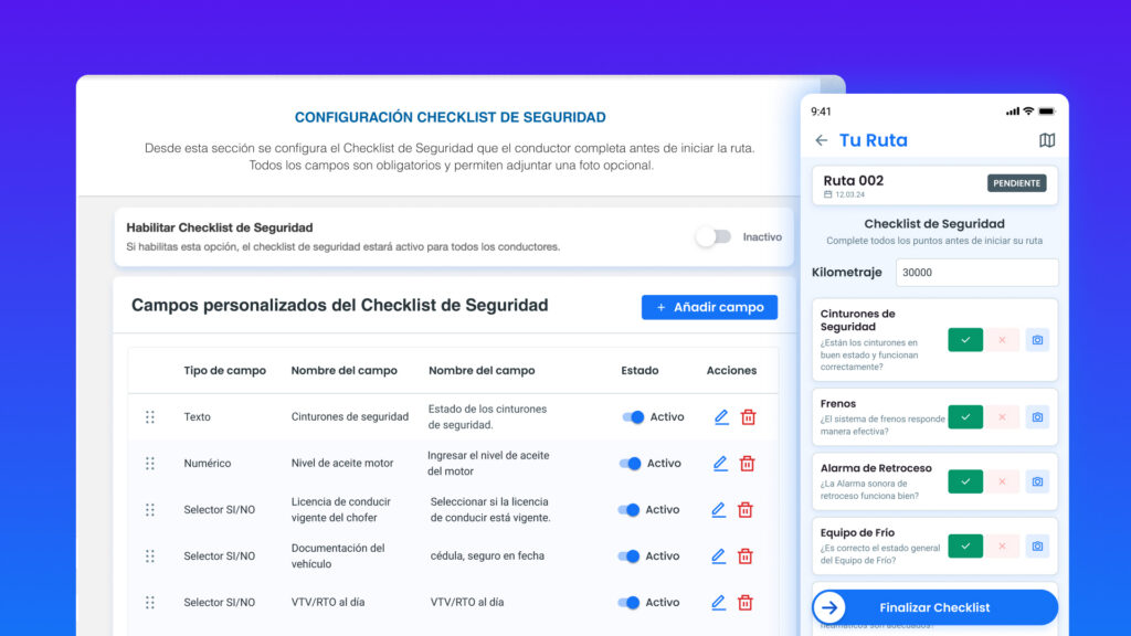 Optimización Logística en Ruta: Cómo un Checklist Digital Maximiza tu Eficiencia Operativa